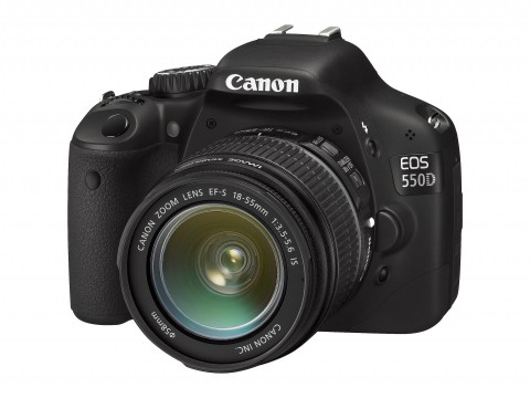 Canon EOS 550D - eine Ablendtaste erm&ouml;glich das Beurteilen des Sch&auml;rfebereichs.